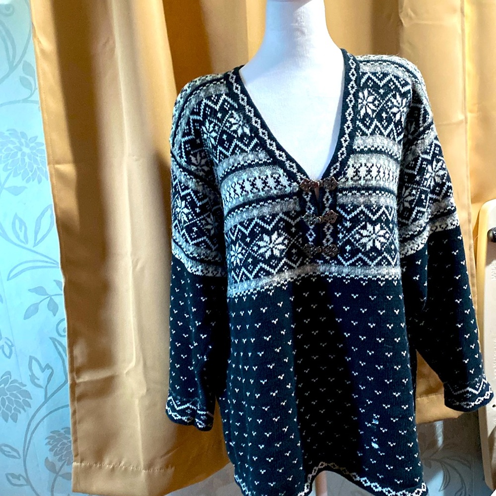 Vintage Jantzen fair isle CL sweater